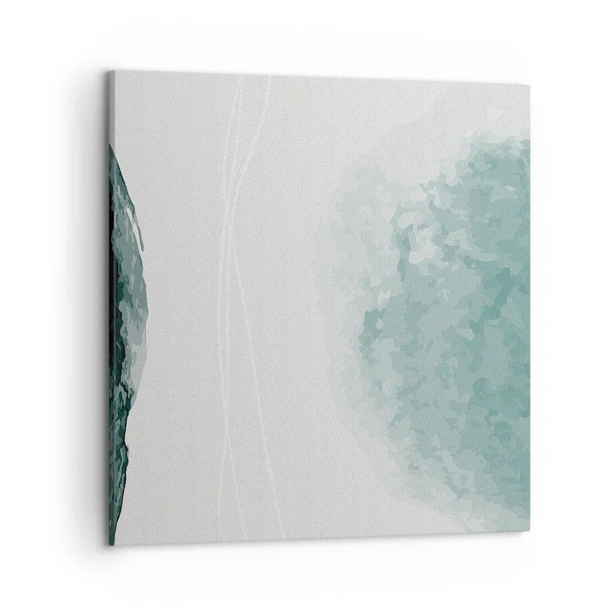 Obraz na płótnie - Spotkanie z mgłą - 50x50 cm