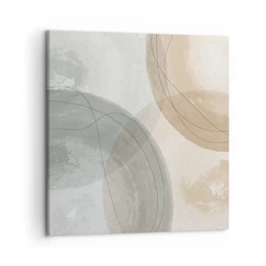 Obraz na płótnie - Przenikanie światów - 50x50 cm