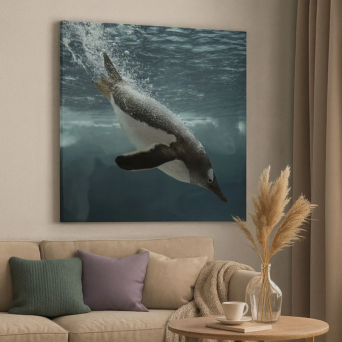 Obraz na płótnie - Witaj w moim świecie - 30x30 cm