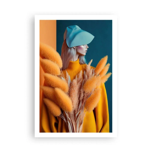 Plakat - Portret puszysty - 61x91 cm