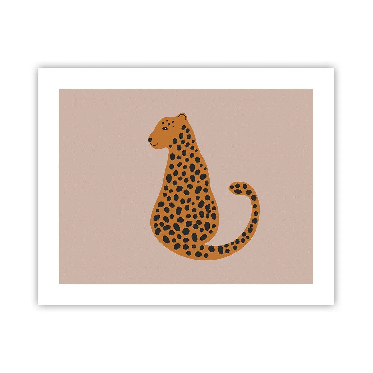 Plakat - Panterka to modny wzór - 50x40 cm