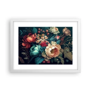 Plakat w białej ramie - XIX-wieczny czar - 40x30 cm