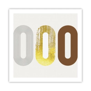 Plakat - Ooo! - 60x60 cm