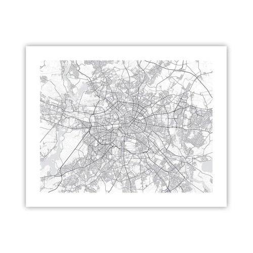 Plakat - Kwiat Berlina - 50x40 cm