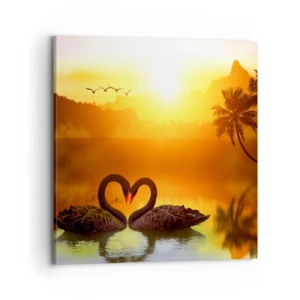 Obraz na płótnie - Wszystko do pary - 70x70 cm