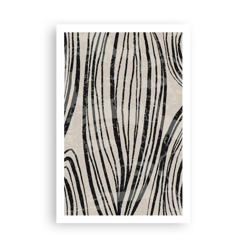 Plakat - Rozlewisko linii - 61x91 cm