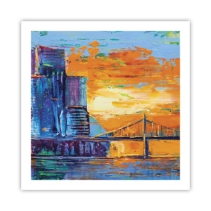 Plakat - Kultura i natura - 60x60 cm