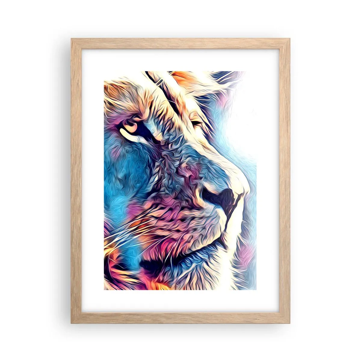 Plakat w ramie jasny dąb - Mądrość natury - 30x40 cm