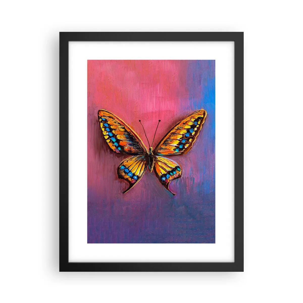 Plakat w czarnej ramie - Klejnot natury - 30x40 cm