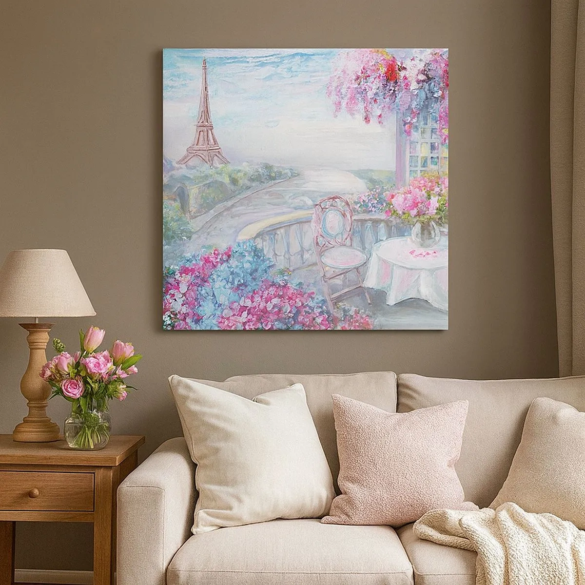 Obraz na płótnie - Najpiękniej tu w maju - 30x30 cm