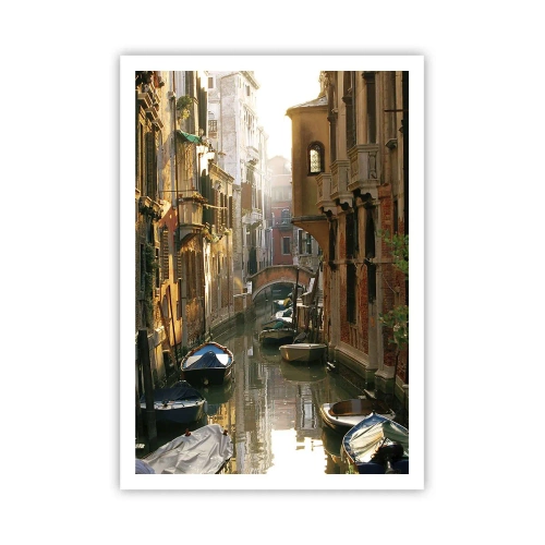 Plakat - W weneckim zaułku - 70x100 cm