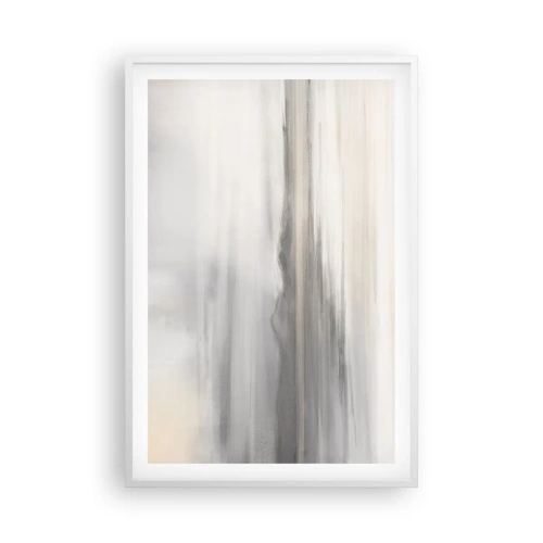 Plakat w białej ramie - Zamyślona dal - 61x91 cm