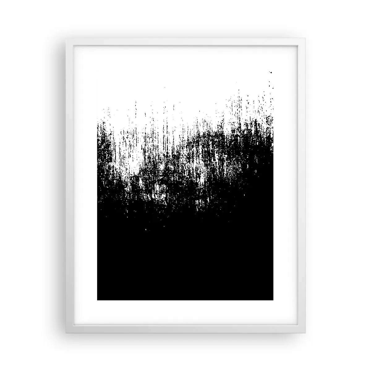 Plakat w białej ramie - I zwycięzcą jest… - 40x50 cm