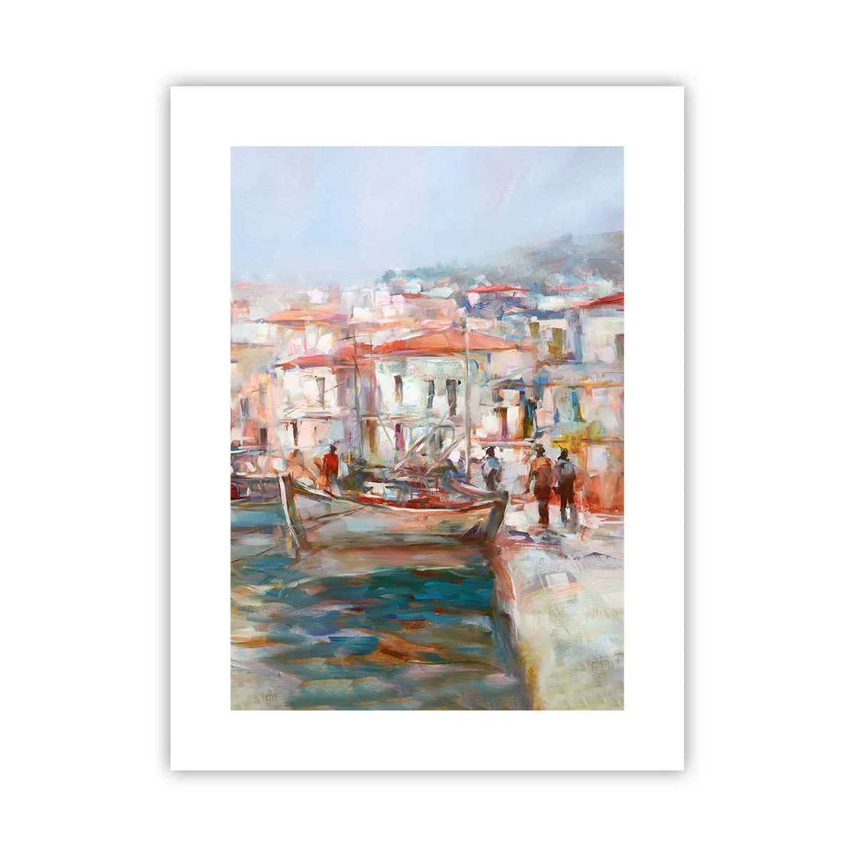 Plakat - Pastelowe wakacje - 30x40 cm