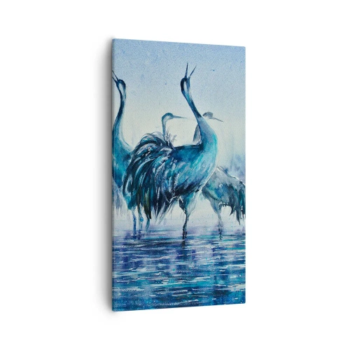 Obraz na płótnie - Poranne spotkanie - 55x100 cm