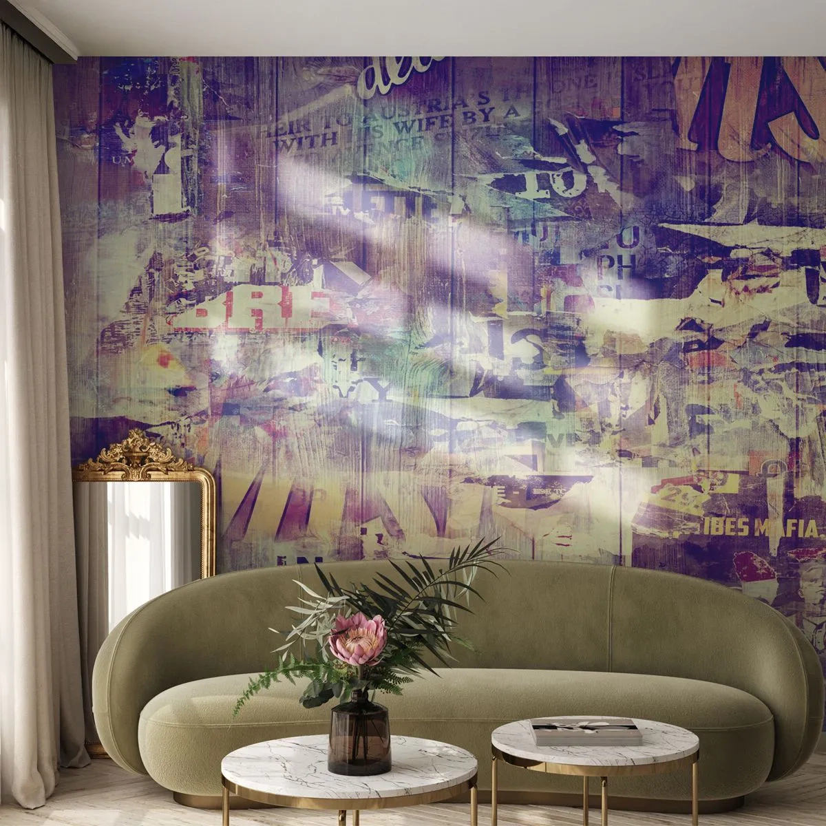 Fototapeta Samoprzylepna Deluxe Sticker - I tyle zostanie - Graffiti, Mural, Grafika - 250x175 cm