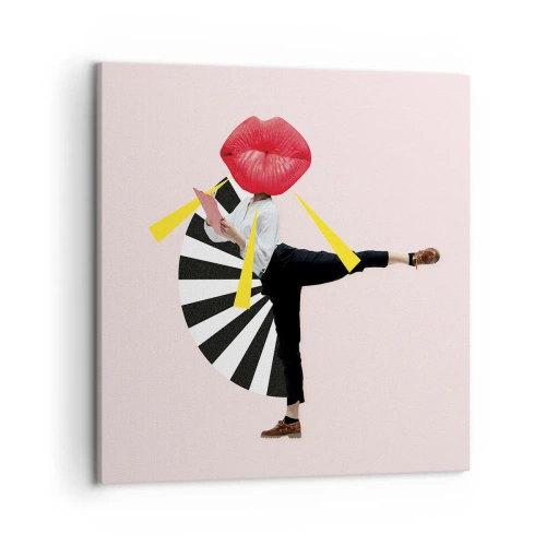 Obraz na płótnie - Surrealistyczny pop-art - 50x50 cm