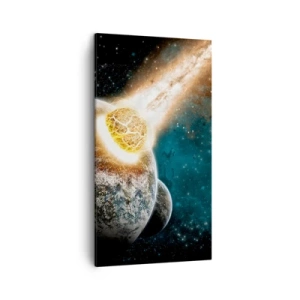 Obraz na płótnie - Zagłada czy narodziny? - 45x80 cm