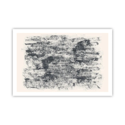 Plakat - Mglista kompozycja - 91x61 cm