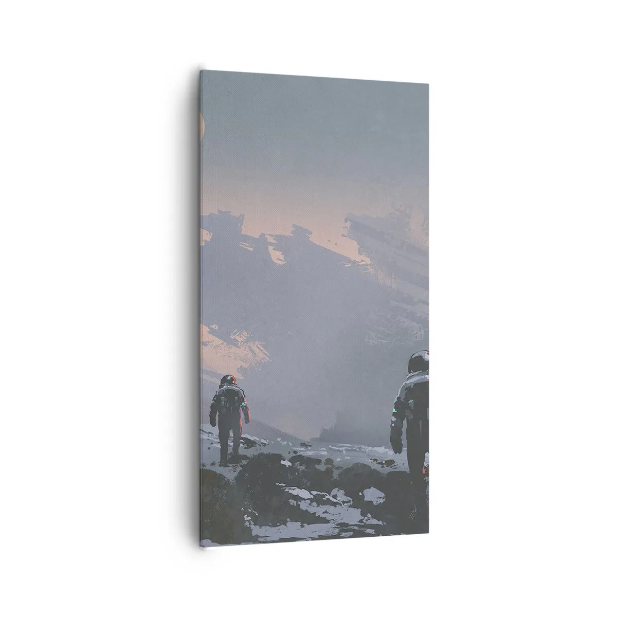 Obraz na płótnie - Pod nieznaną gwiazdą - 65x120 cm