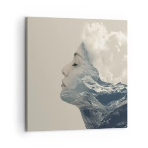 Obraz na płótnie - Uroda żywiołów - 60x60 cm