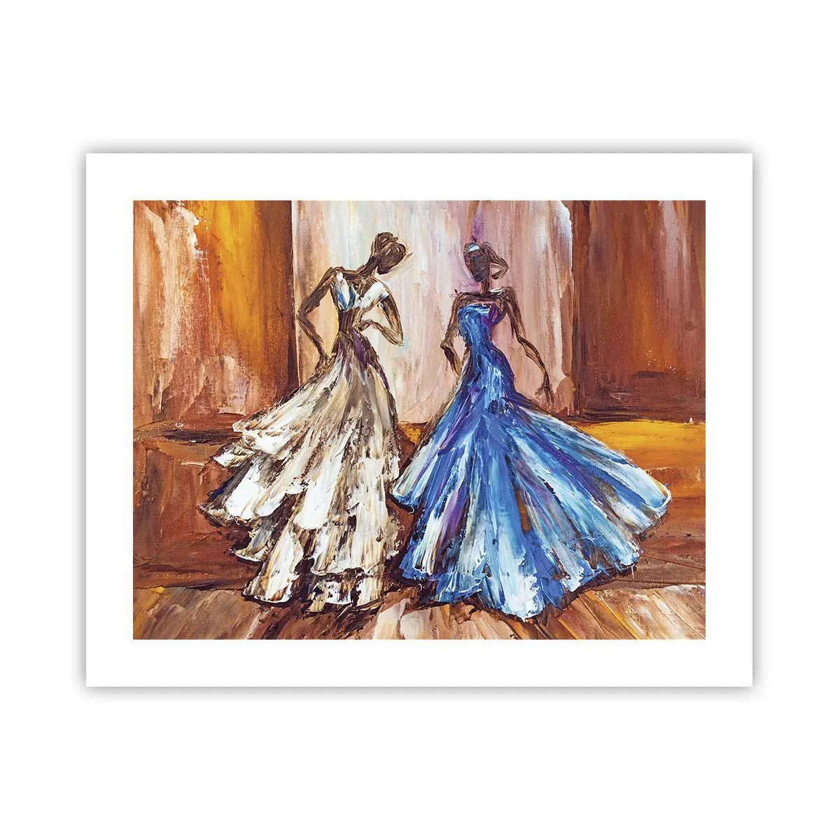 Plakat - Wdzięczny duet - 50x40 cm