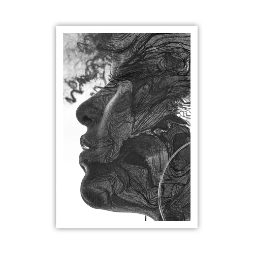 Plakat - Zaplątana w marzeniach - 70x100 cm