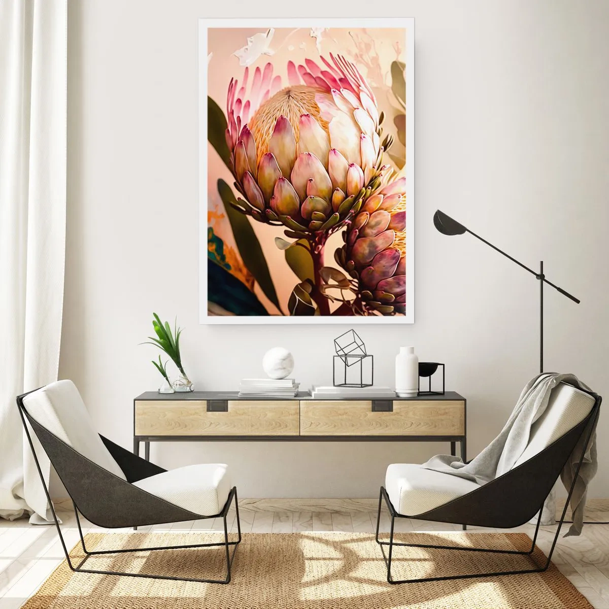 Plakat - Czule objęte - 30x40 cm