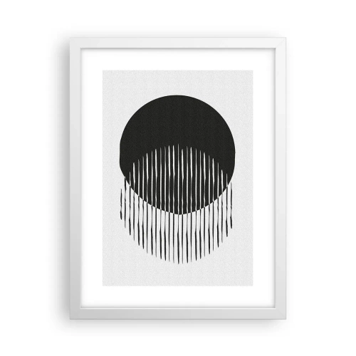 Plakat w białej ramie - Jego alter ego - 30x40 cm
