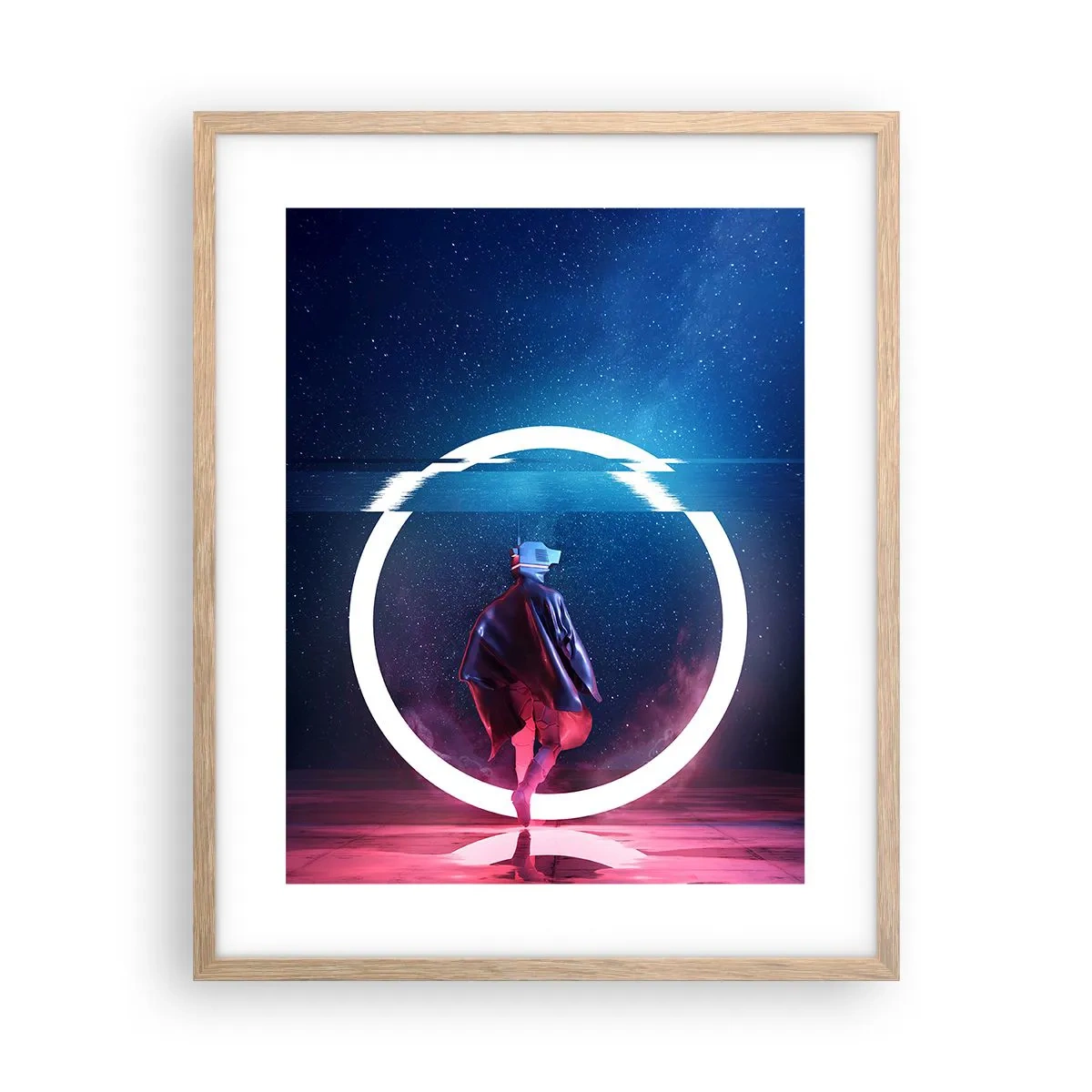 Plakat w ramie jasny dąb - Między światami - 40x50 cm