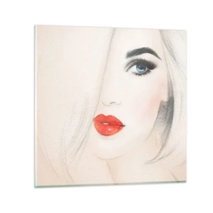 Obraz na szkle - Hipnotyzuje i odurza - 70x70 cm