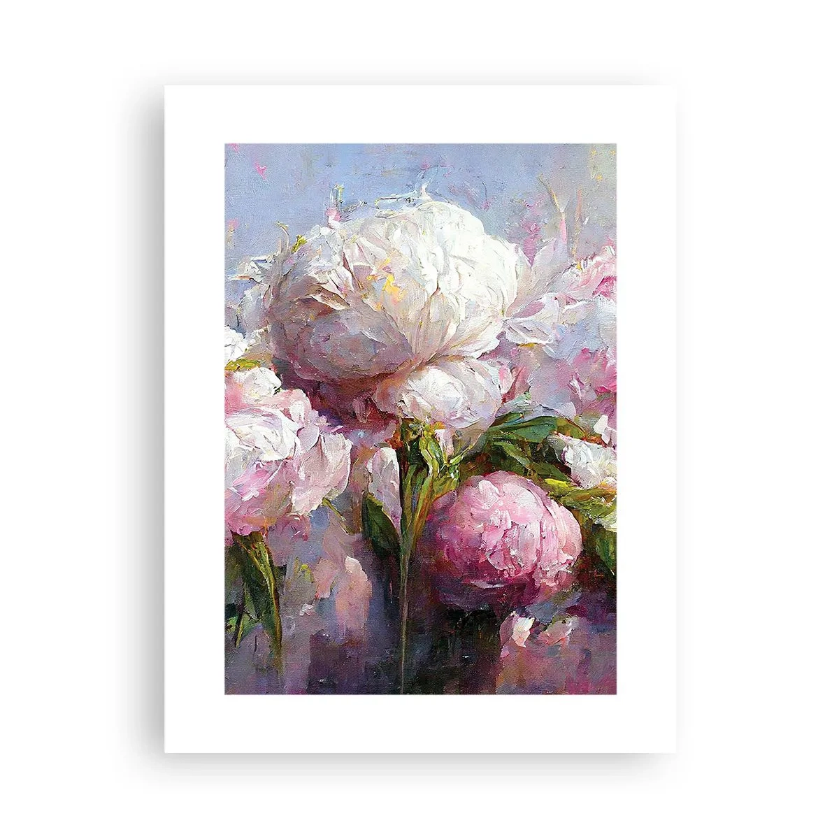 Plakat - Kipiący życiem bukiet - 30x40 cm