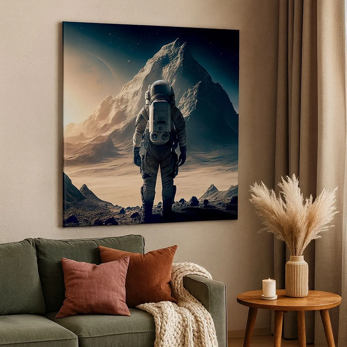 Obraz na płótnie - Nowe wyzwanie - 30x30 cm