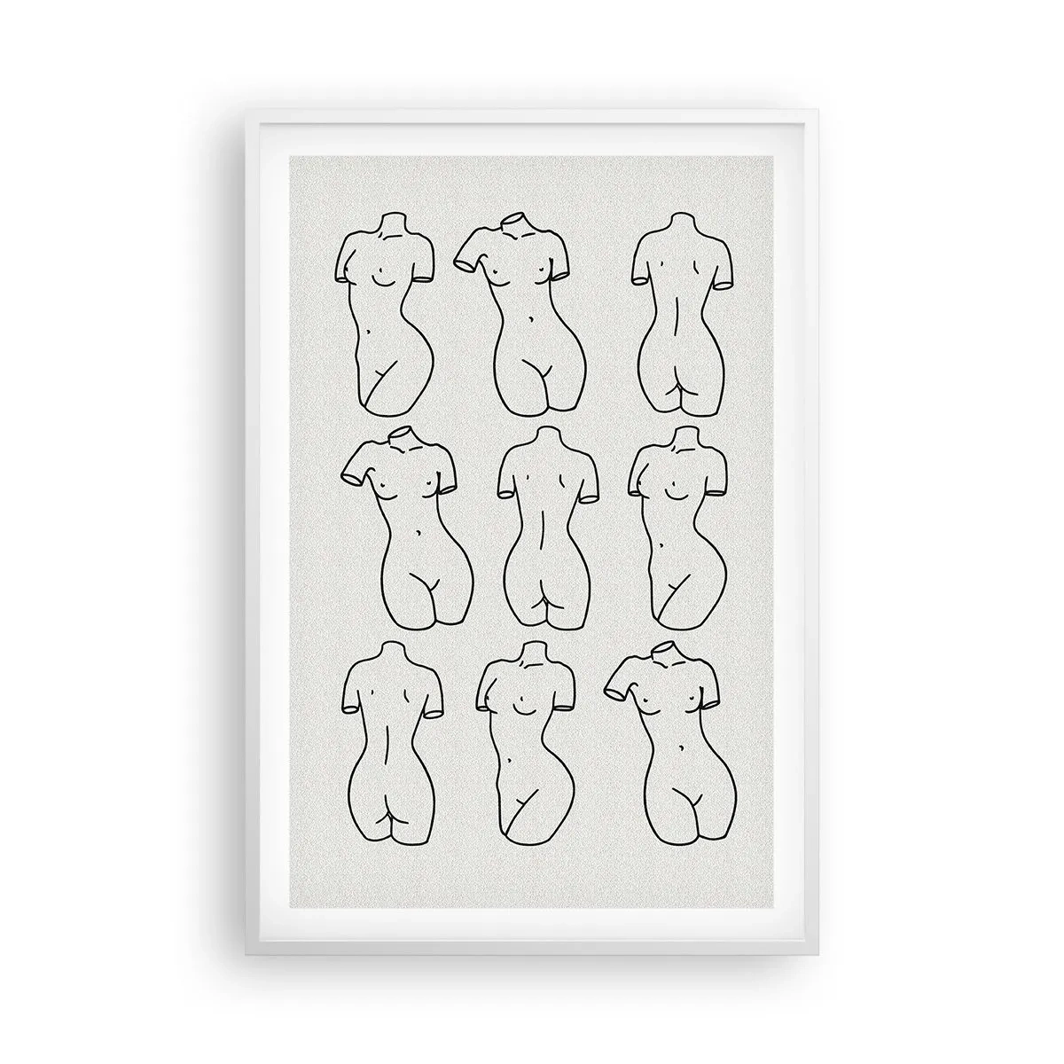 Plakat w białej ramie - Tylko Wenus - 61x91 cm