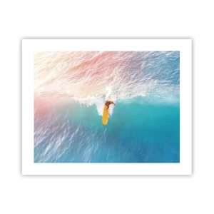 Plakat - Oceaniczny jeździec - 50x40 cm
