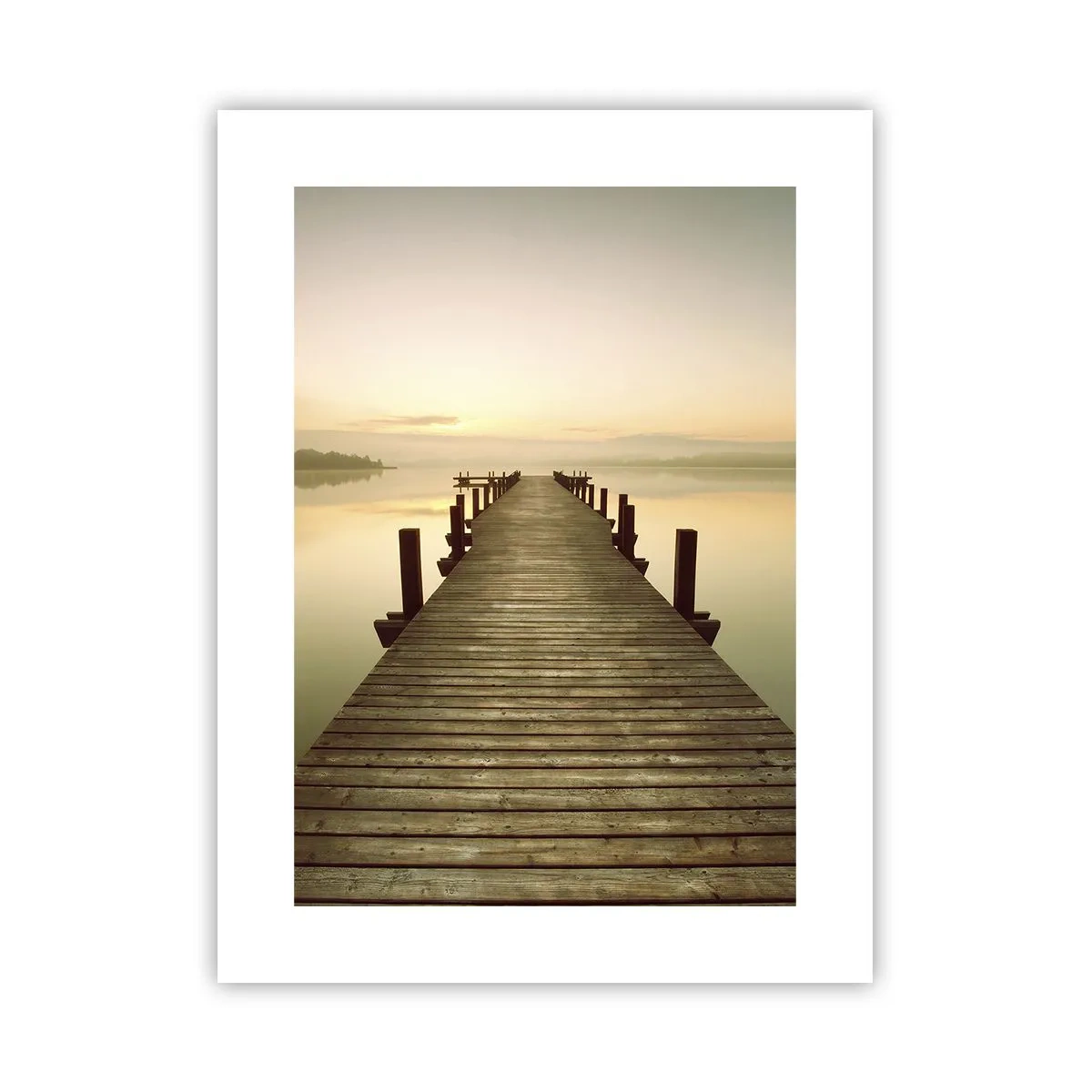 Plakat - Przedświt, świtanie, światło - 30x40 cm