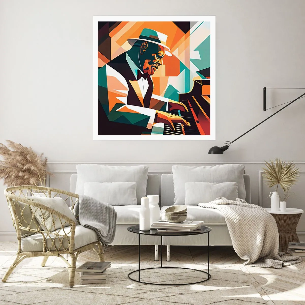 Plakat - Cały ten jazz - 40x40 cm