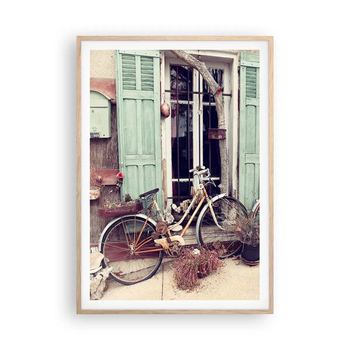 Plakat w ramie jasny dąb - Niech żyje prowincja - 70x100 cm