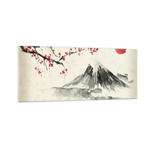 Obraz na szkle - Pokochaj Japonię - 100x40 cm