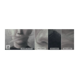 Fototapeta Próbka Premium Sand - Ani słowa - Abstrakcja, Grafika, Twarz - 100x30 cm