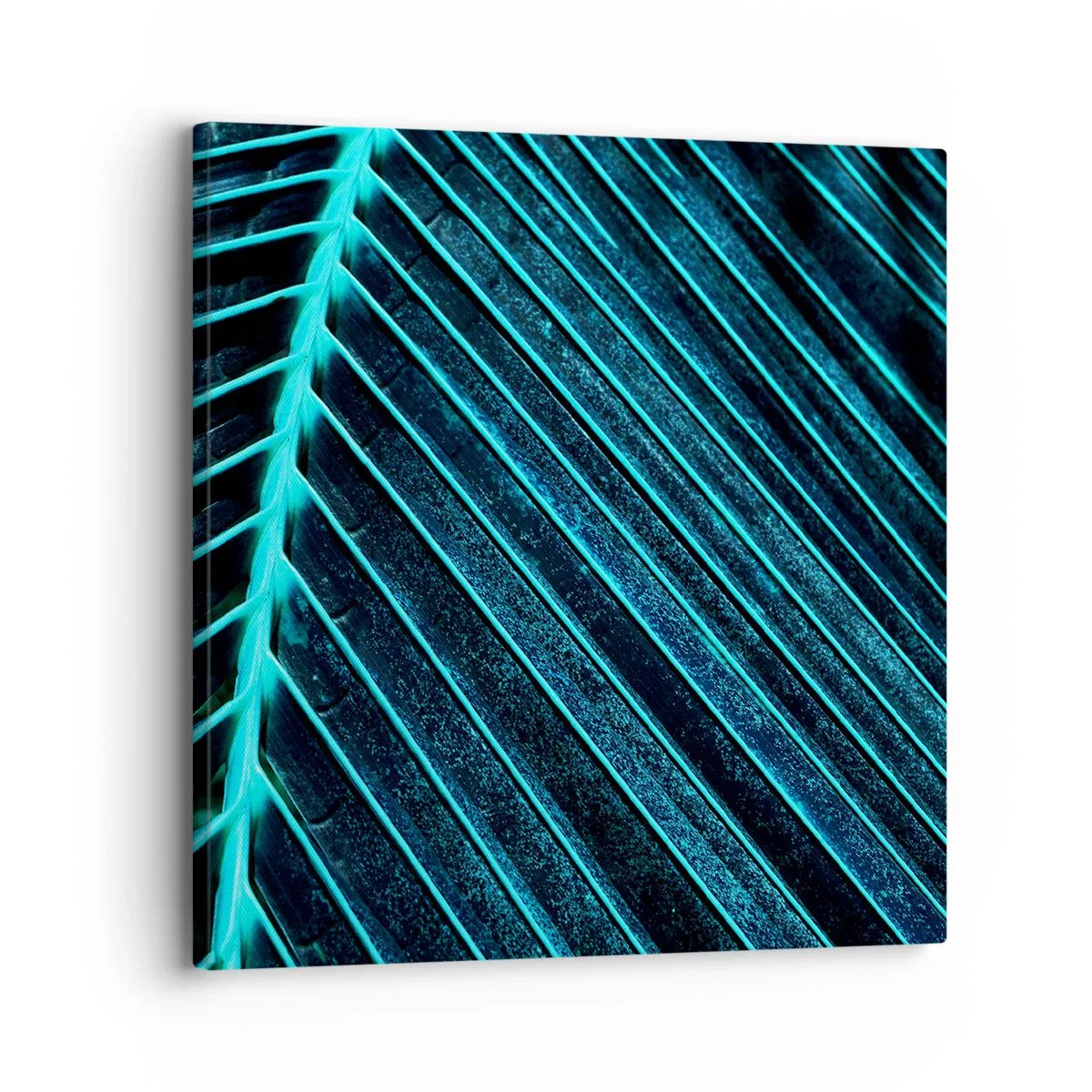 Obraz na płótnie - Faktura zieleni - 30x30 cm