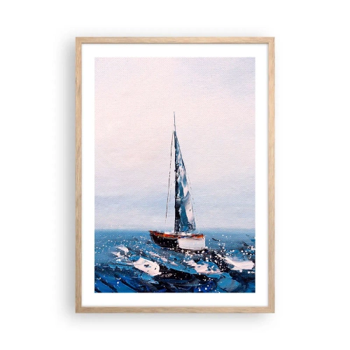 Plakat w ramie jasny dąb - Braterstwo wiatru - 50x70 cm