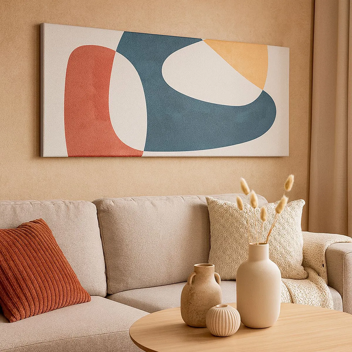 Obraz na płótnie - Wpływy i metamorfozy - 100x40 cm