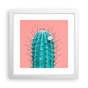 Plakat w białej ramie - Tylko patrz - 30x30 cm