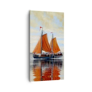 Obraz na płótnie - Hej, żeglujże, żeglarzu… - 65x120 cm