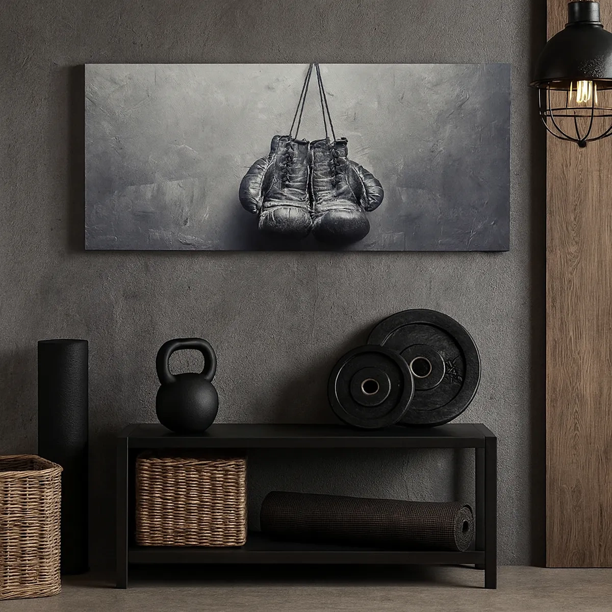 Obraz na płótnie - Czas walki i czas pokoju - 30x30 cm