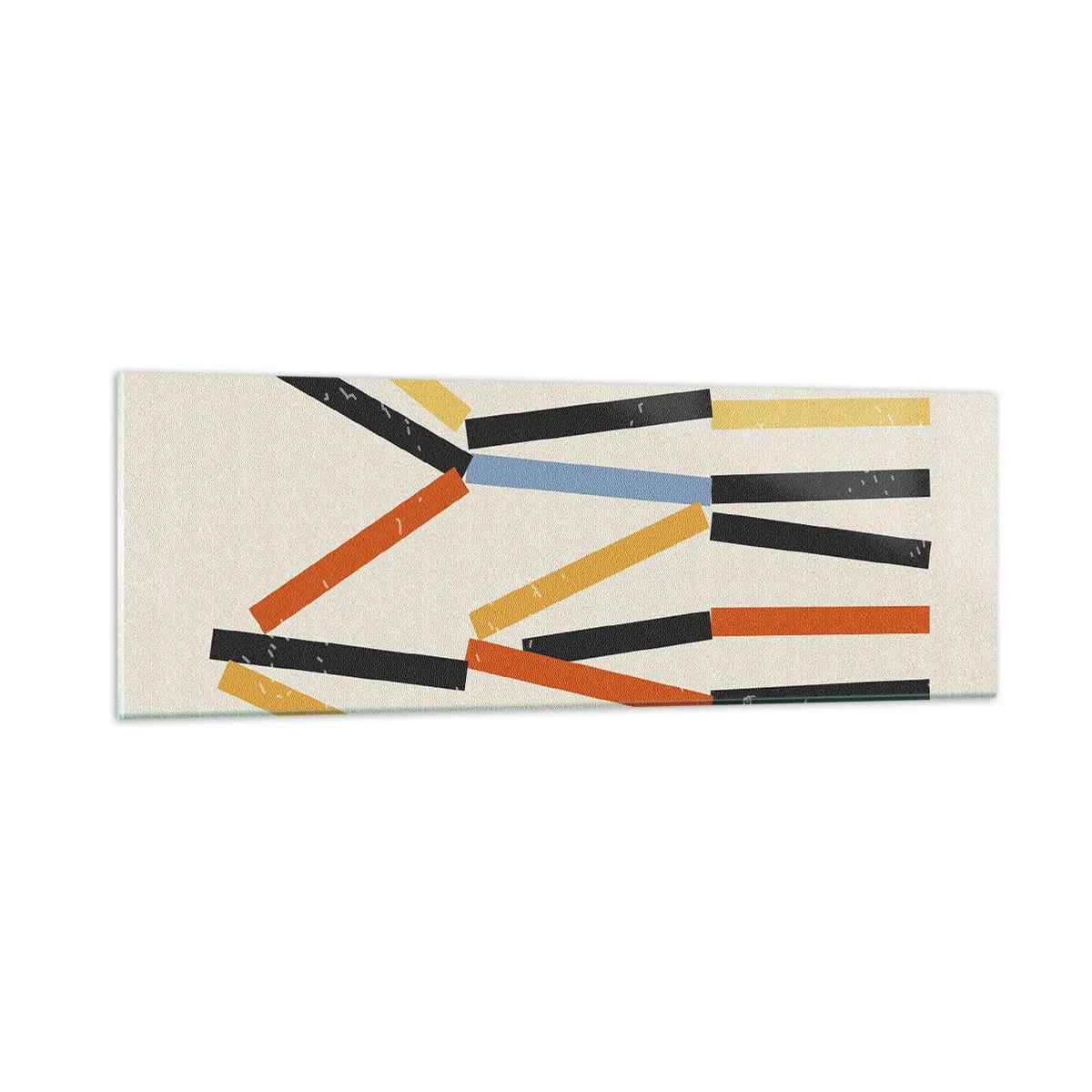 Obraz na szkle - Kompozycja na poziomie - 90x30 cm