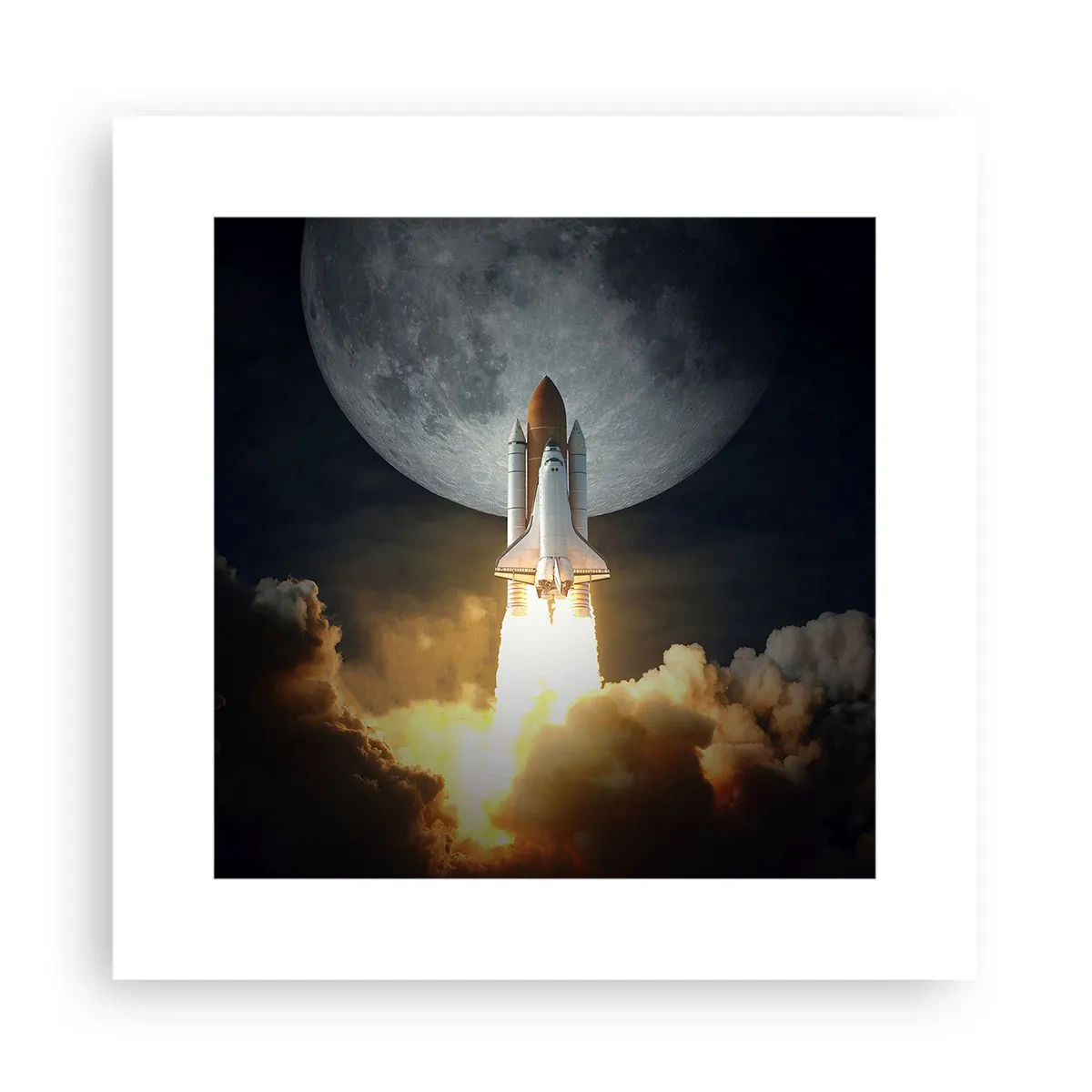 Plakat - Początek nieziemskiej przygody - 30x30 cm