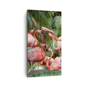 Obraz na płótnie - Popołudniowe ploteczki - 45x80 cm