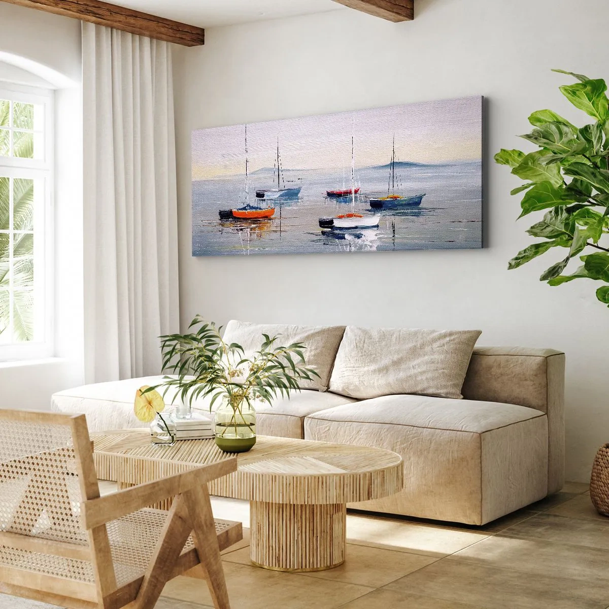 Obraz na płótnie - Zasłużony odpoczynek - 100x40 cm